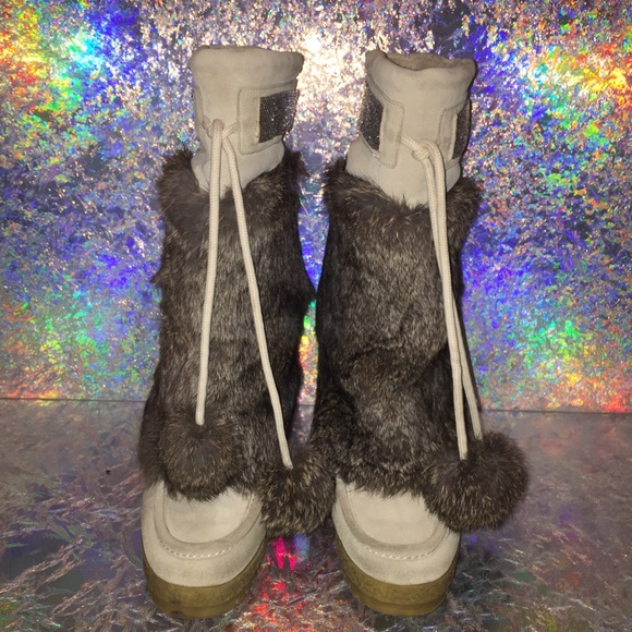 Coach Fur Maryann boots. Authentic, great shape! - Picture 2 of 8